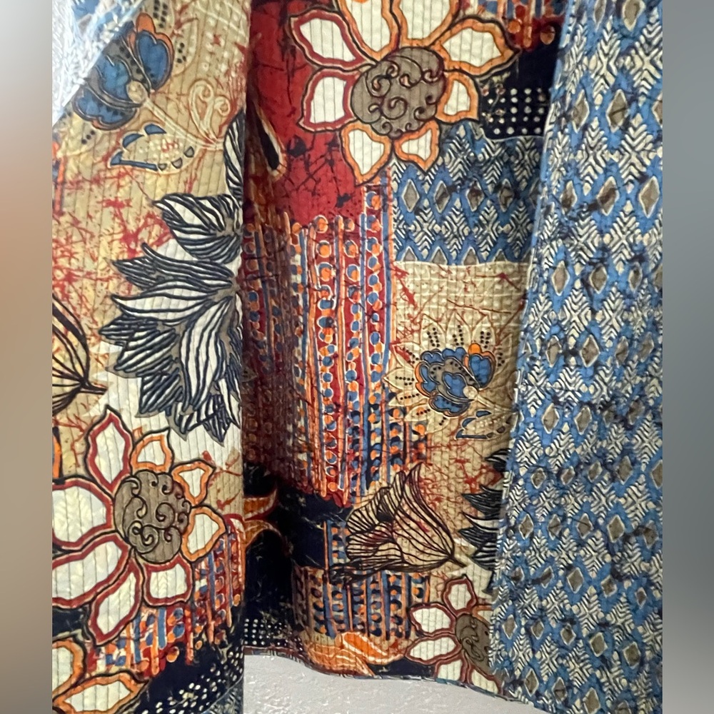 Sacred Threads Women’s Patchwork Floral Quilted J… - image 8